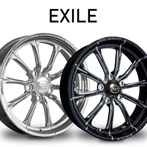 Exile S Front Drag Race Wheels | RC Components – SFI 15.2