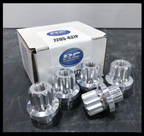 (10 pack) 12 Point 1/2" Short Shank Lug Nuts  (10 pack) 12 Point 1/2" Short Shank Lug Nuts