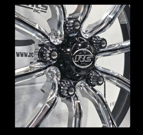 5/8" 12 point Billet 7075 Lug Nuts (Black and Machine) Finish 5/8" 12 point Billet 7075 Lug Nuts (Black and Machine) Finish