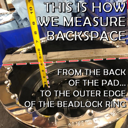 Retro Beadlock Rear Wheel  Retro Beadlock Rear Wheel