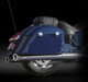 RCX Exhaust 4.0" Slip-on Mufflers, Chrome with Rival chrome tips.