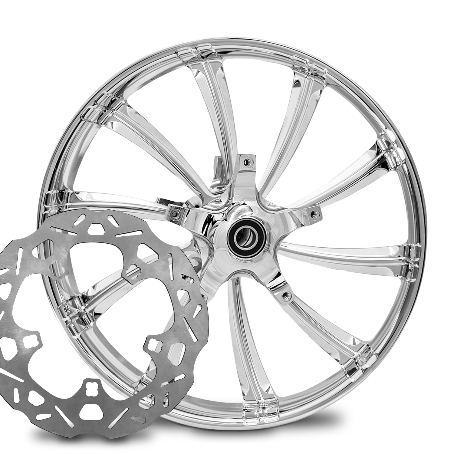 Custom Motorcycle Rims | Chrome Wheels And Tires | Chrome Rims And ...