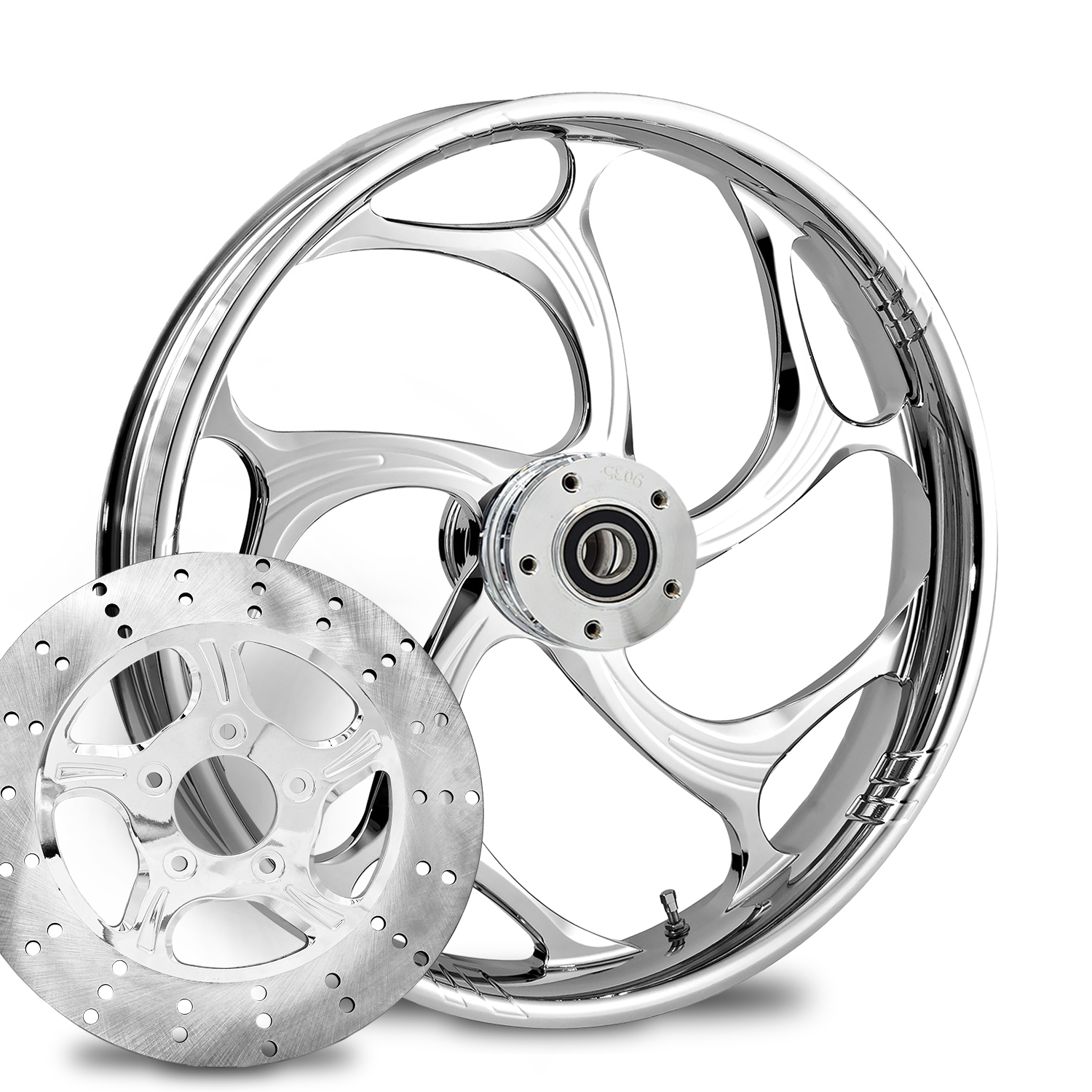 Custom Motorcycle Rims | Chrome Wheels And Tires | Chrome Rims And ...