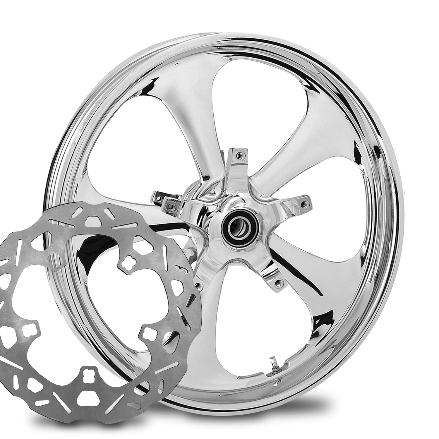 Custom Motorcycle Rims | Chrome Wheels And Tires | Chrome Rims And ...