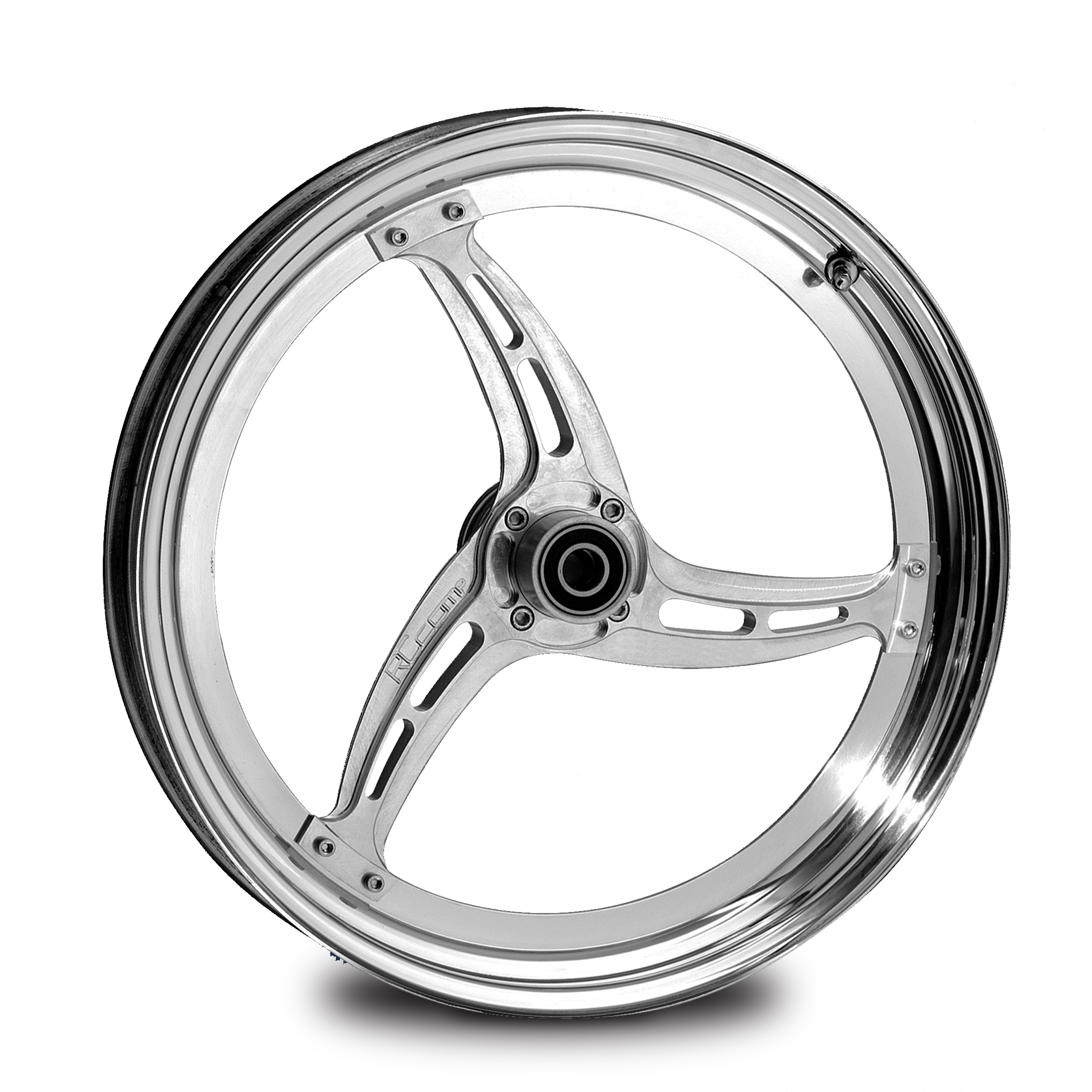 Rc Comp Front Drag Rims RC Comp Three-Spoke Front Drag Race Wheels - RC Components