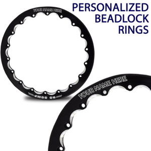 Personalized beadlock rings available