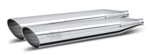 RCX Exhaust  3.0 slash cut slip-on mufflers.