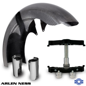 21" fat front wheel kit- carbon fiber fender (wheel not included)