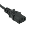 1 Foot 18 AWG UL Power Cord, IEC320 C13 to NEMA 5-15P