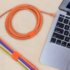 50 Foot 3/4" Orange Hook and Loop Fastening Tape