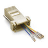 DB9 Female to RJ45 (8 Conductor) Modular Adapter