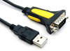 1 Meter USB to RS232 Serial Adapter DB9 Male w/Hex Nut, PROLIFIC Chipset