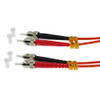 3m ST/UPC-ST/UPC OM1 Multimode Duplex Fiber Optic Patch Cable