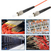 1m ST/UPC-ST/UPC OM1 Multimode Simplex LSZH 3.0mm Fiber Optic Patch Cable