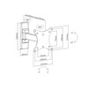 TV Mount for 13~27" w/ 7.6" Arm 44~192mm Full Motion, 100x100 VESA , KLA26-111