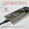 HyperGear 4 Foot Flexi Pro USB-C to USB-C Soft-Touch Fast Charge Cable - Black