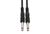 HOSA CPP-101 1/4" TS Unbalanced Audio Interconnect Cable - 1 Foot