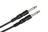 HOSA CPP-103 1/4" TS Unbalanced Audio Interconnect Cable - 3 Foot