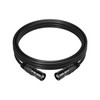 100 Foot Cat6A S/FTP EtherCON Compatible Network Patch Cable Black