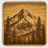 Oregon Pacific Northwest Cork Coaster Set – Mt Hood, Crater Lake, Multnomah Falls, Cannon Beach