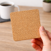 Welcome to our Cabin - Set of 4 Cork Coasters - Laser Engraved