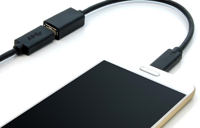 8 Inch USB 3.0 (Gen1) Type C Male to Type A Female Adapter Cable