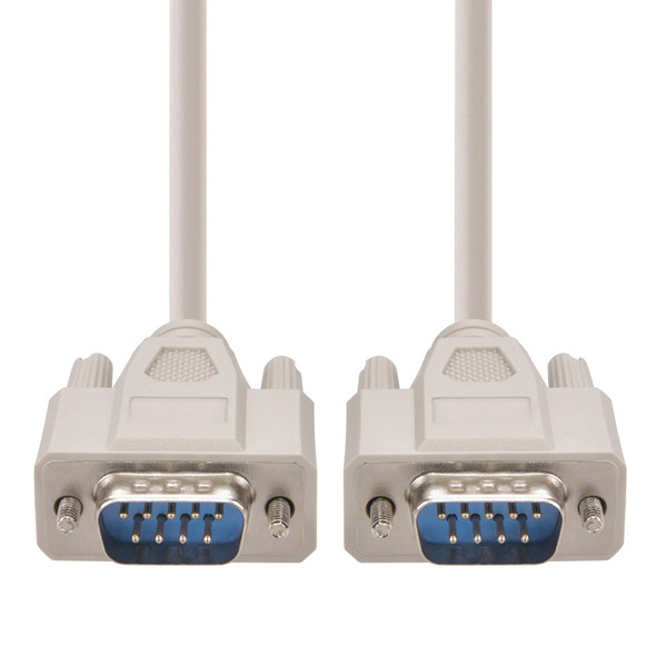 100 Foot Male / Male 9 Pin ( DB9 ) Serial Cable