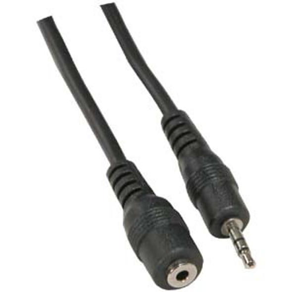 12 Foot 2.5mm Male / Female Stereo Audio Extension Cable (NOT for PC)