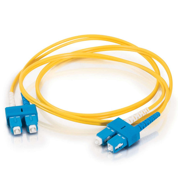 10 Meter SC/SC Single Mode Duplex 9/125  Fiber Cable