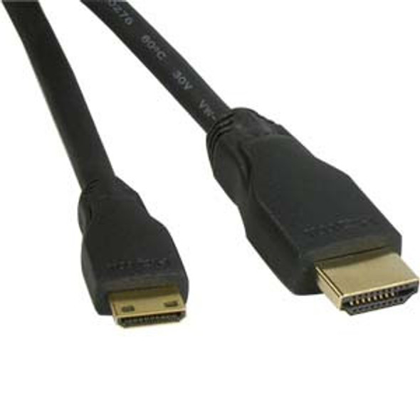 18 Inch HDMI to Mini-HDMI, 30AWG Cable