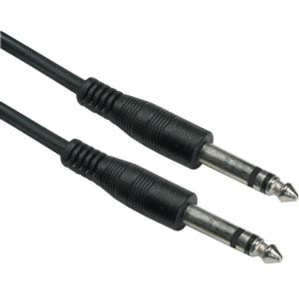 6 Foot 1/4" Stereo Male/Male Cable