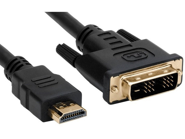 30 Foot (10 Meter) HDMI to DVI Digital Cable, Male to Male, 24AWG