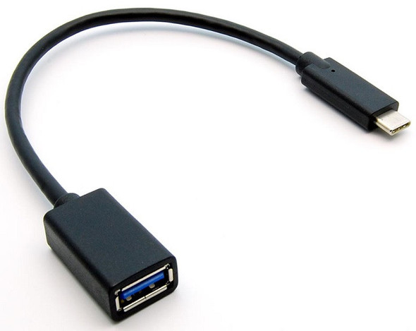 8 Inch USB 3.0 (Gen1) Type C Male to Type A Female Adapter Cable