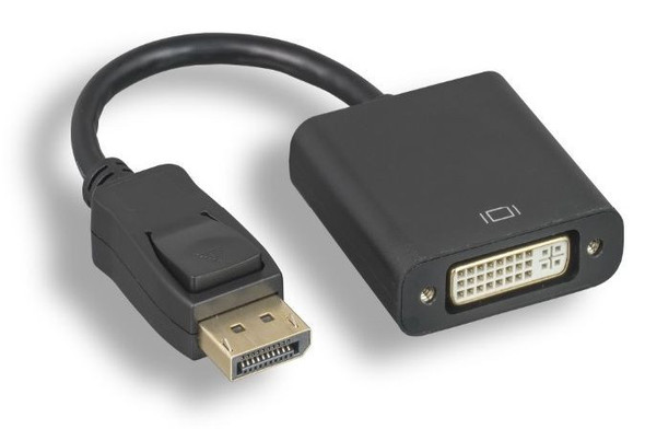 DisplayPort Male to DVI Female - Black