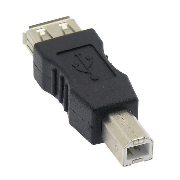 Type A Female to Type B Male USB Adapter