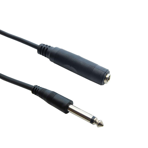 15 Foot 1/4" Mono Extension Cable