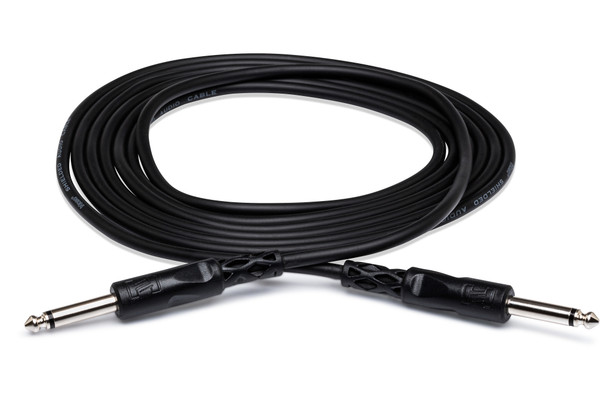 HOSA CPP-115 1/4" TS Unbalanced Audio Interconnect Cable - 15 Foot