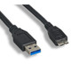 USB 3.0 Type A Male to Micro B Male Cables