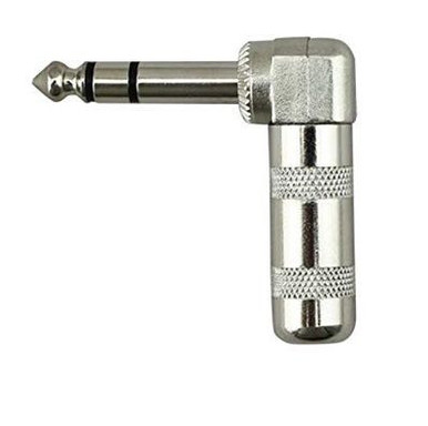 Right Slanted Plug In 1/4