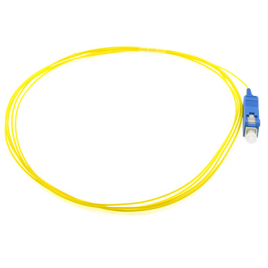 2 Meter SC/UPC Singlemode Pigtail Yellow