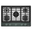 Kitchenaid® Gas-on-Metal Cooktop with an Integrated Wok Grate and CookShield™ Finish KCGK530SJP