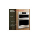 Kitchenaid® 30-inch Smart Electric Combo Wall Oven with Intelligent Cooking Camera - PrintShield™ Finish KOEC930SPS