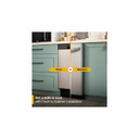 Whirlpool® 18" Stainless Steel Dishwasher with Half Load Cycle and Triple Spray Arms - 48 dBA WDFS5118SS