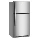 Whirlpool® 33-inch Wide Top Freezer Refrigerator with Total Coverage Cooling- 21 Cu. Ft. WRTX7421TZ