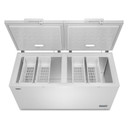 Whirlpool® 19 Cu. Ft. Convertible Chest Freezer with 4 Storage Baskets WZCC5519TW
