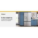 Whirlpool® 36-inch True Counter Depth 3-Door French Door Refrigerator with Nugget Ice - 23.4 cu. ft. WRFC7436TZ
