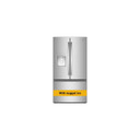 Whirlpool® 36-inch True Counter Depth 3-Door French Door Refrigerator with Nugget Ice - 23.4 cu. ft. WRFC7436TZ