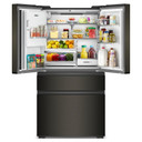 Whirlpool® 36-inch True Counter Depth 4-Door French Door Refrigerator with Nugget Ice - 22 cu. ft. WRMC7436TV