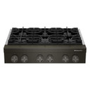 KitchenAid® 36-inch 6-Burner Gas Commercial-Style Rangetop KCGK936TBE