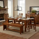 LH Home Irish Coast Large extension dining table in room setting